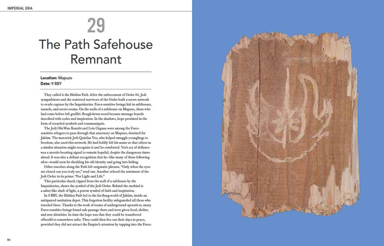Star Wars:100 Objects - The Path Safehouse Remnant page