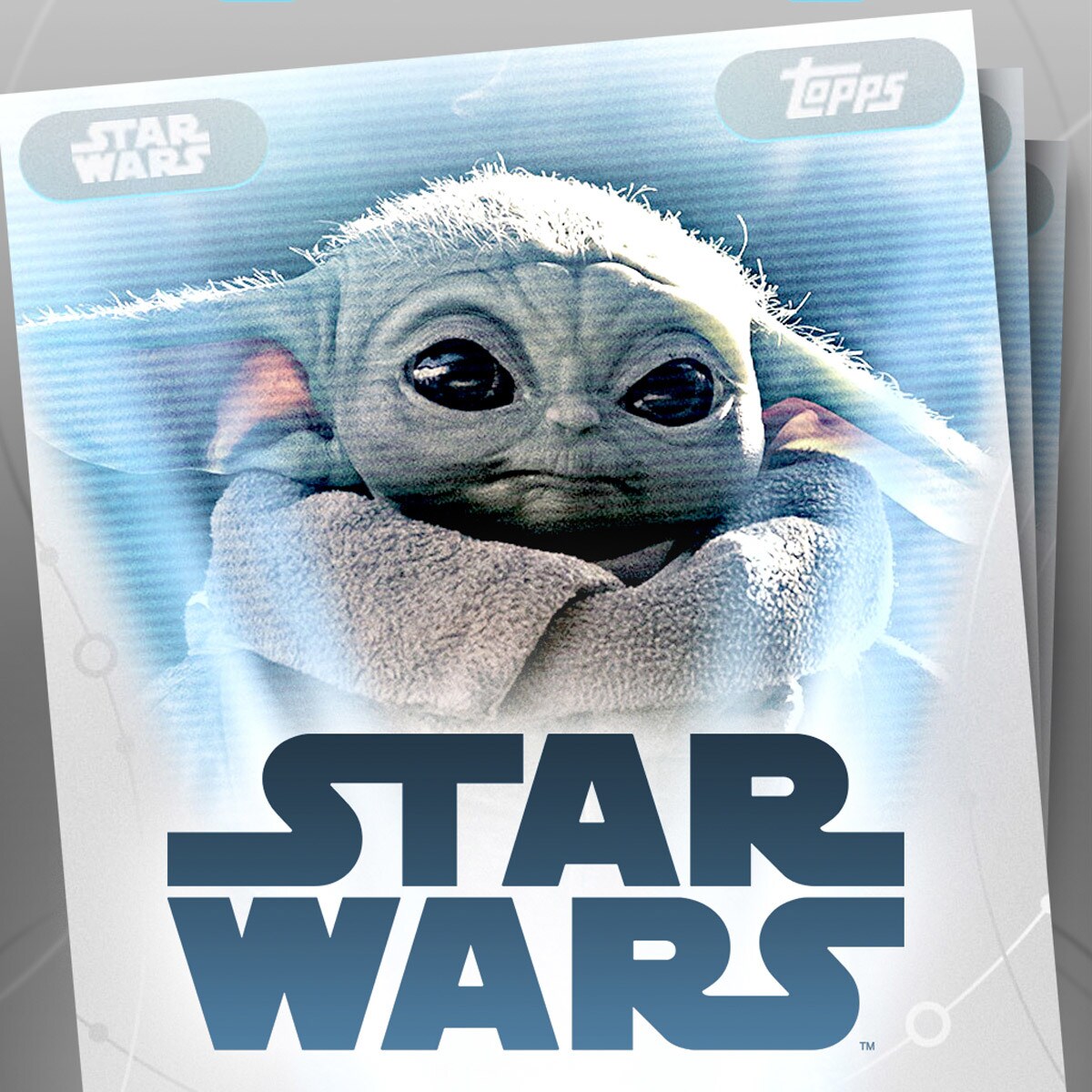 300cc DIGITAL Topps Star Wars Card Trader SpaceScapes Silver Jedi Starfighters 