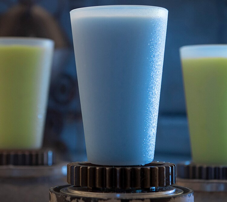 blue milk
