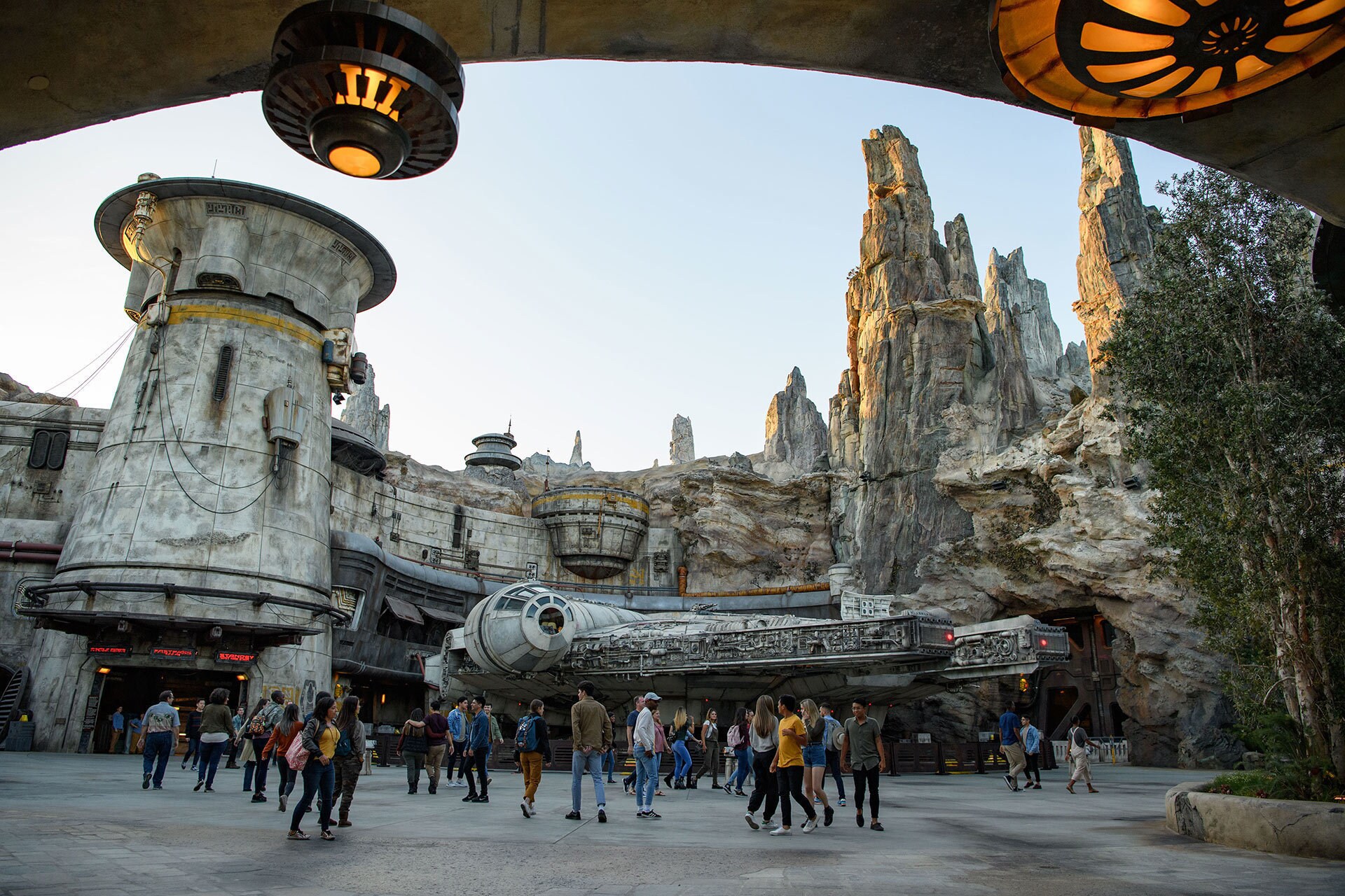 At Black Spire Outpost, a village on the planet of Batuu, Guests will discover two signature attr...