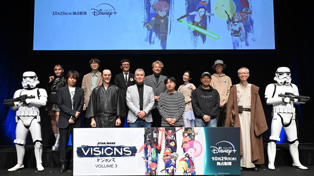 日本を代表するアニメ監督９名が「スター・ウォーズ」への愛とそれぞれの“ビジョン”を熱弁！『スター・ウォーズ：ビジョンズ』Volume3配信直前イベント