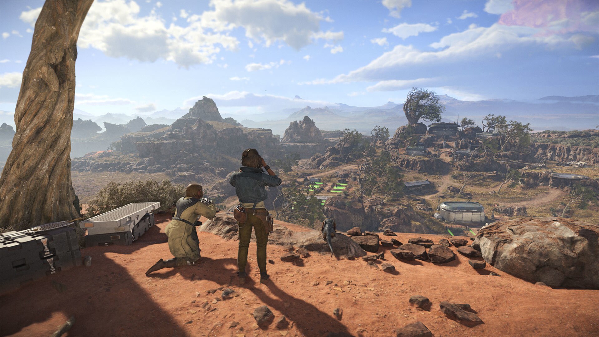 A gameplay screenshot from Star Wars Outlaws