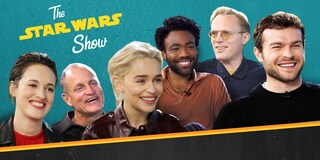 Hanging with the Cast of Solo to Talk New Action Figures, Flip Phones, and How to Speak Like Chewie