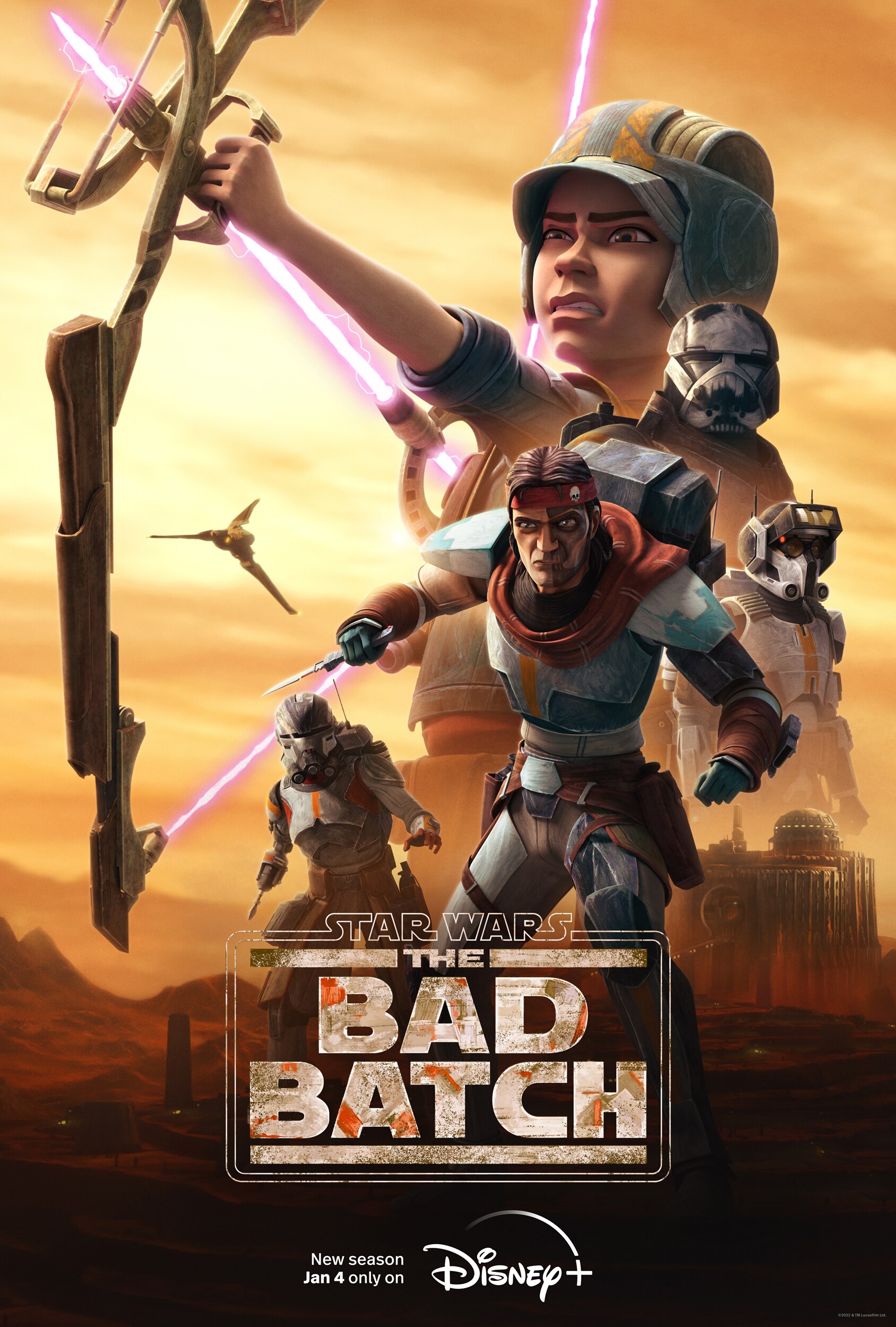 Star Wars: The Bad Batch (Season 2) Poster.