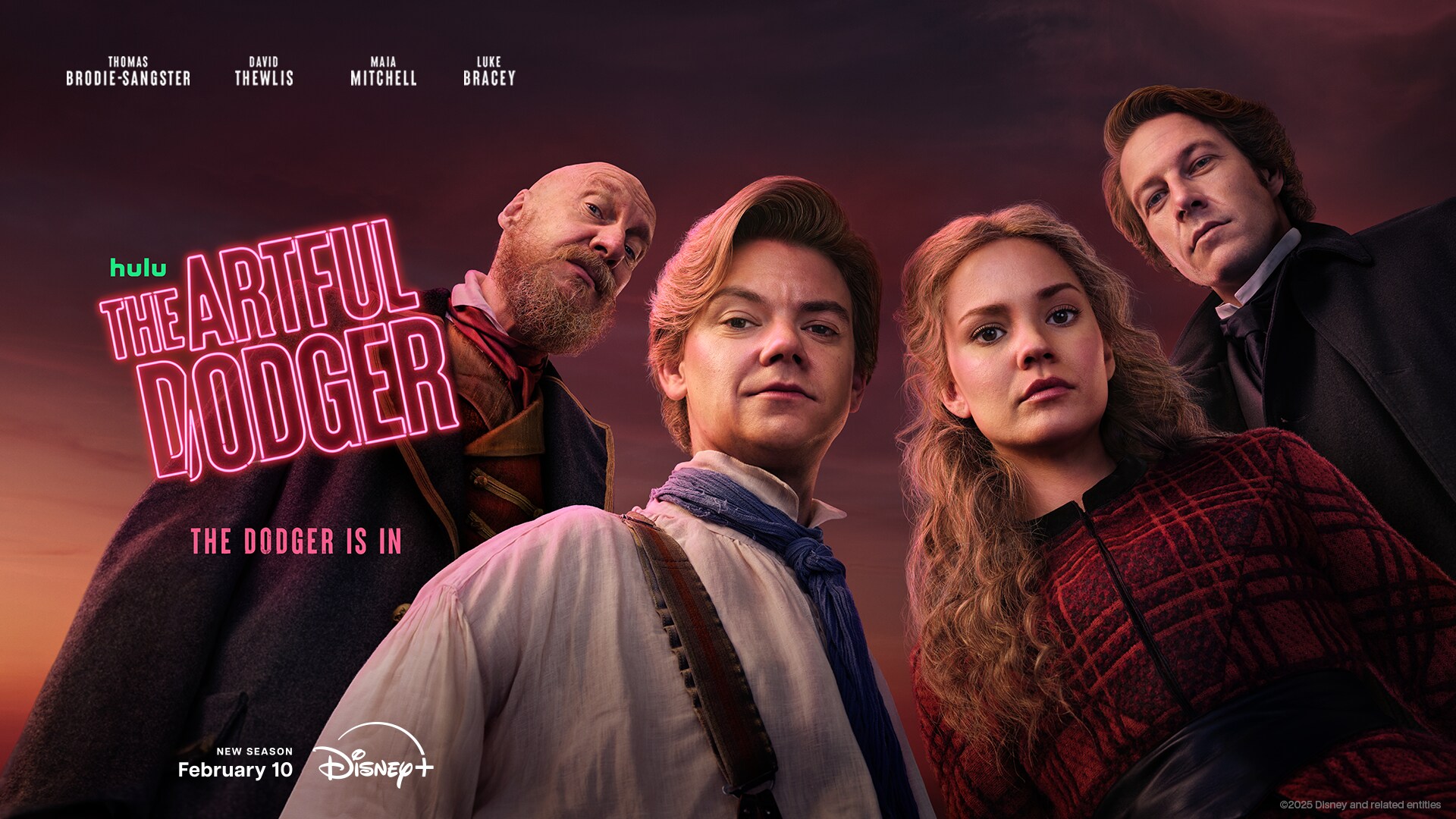 SEASON TWO OF AUSTRALIAN ORIGINAL SERIES “THE ARTFUL DODGER”TO PREMIERE FEBRUARY 10 EXCLUSIVELY ON DISNEY+
