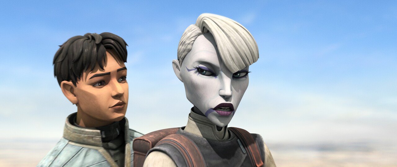 Asajj Ventress in Star Wars: Tales of the Underworld.