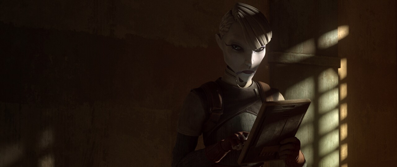 Asajj Ventress in Star Wars: Tales of the Underworld.