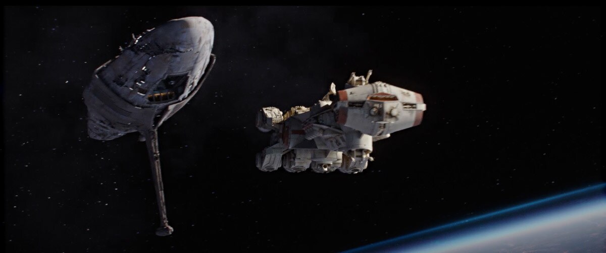 The Tantive IV escaping the Battle of Scarriff