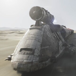 Tatooine repulsor train