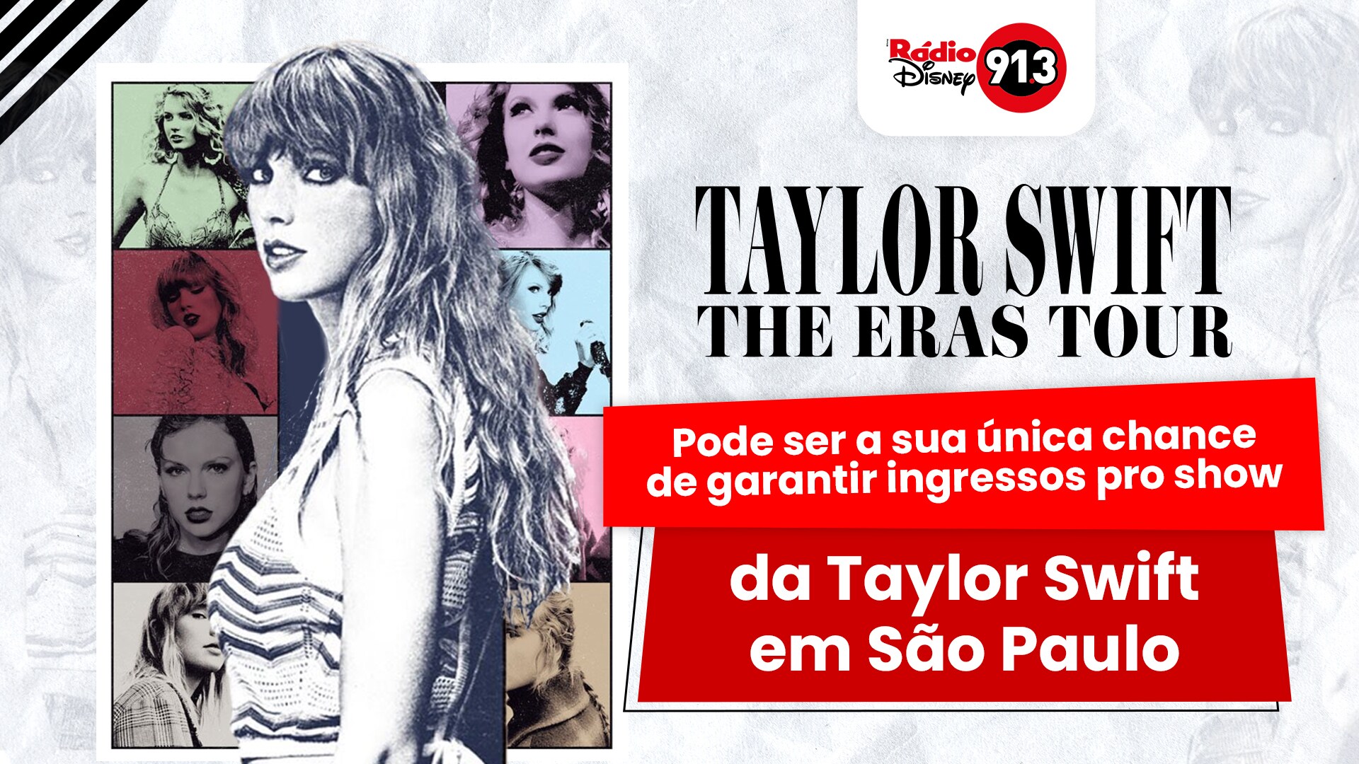 INGRESSOS PARA O SHOW DA TAYLOR SWIFT EM SÃO PAULO