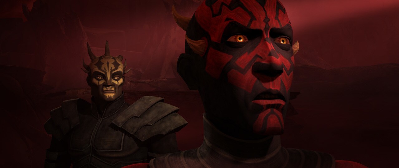 Savage and Maul in The Clone Wars "Revenge".