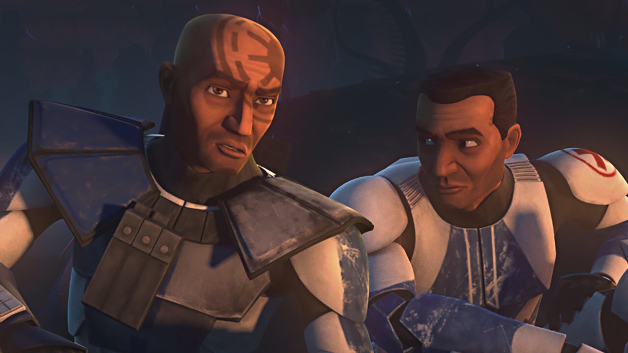 Speaking of eyes, every hero character in the final season of Star Wars: The Clone Wars has been ...