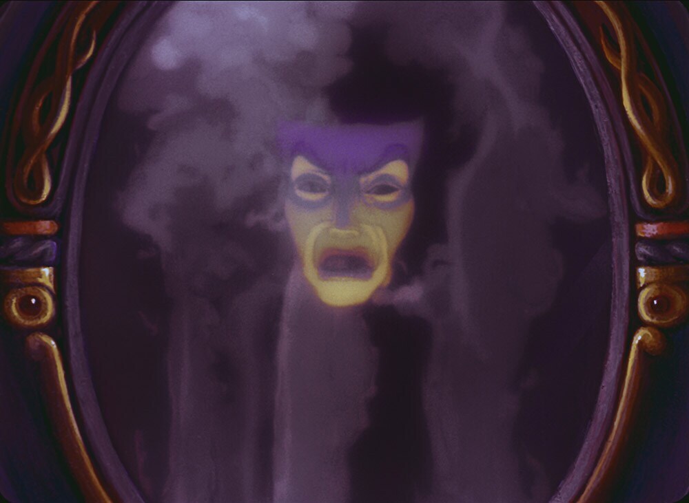 Magic mirror from the animated movie "Snow White and the Seven Dwarfs"