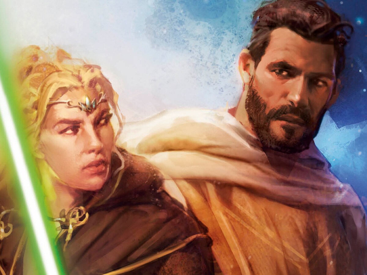 Return of the Jedi Masters Avar Kriss and Elzar Mann in Temptation