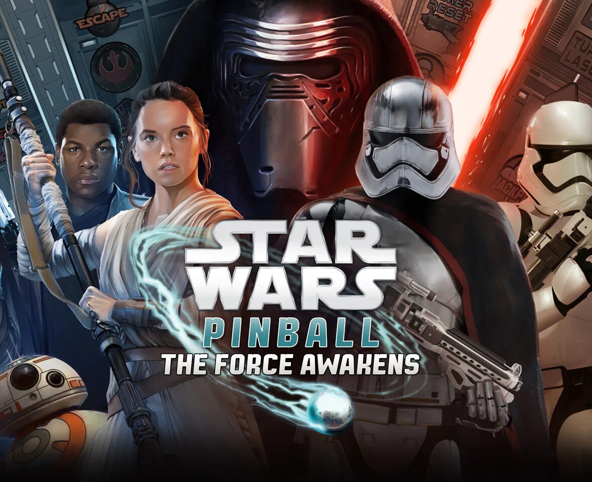 Star Wars Pinball: The Force Awakens key art