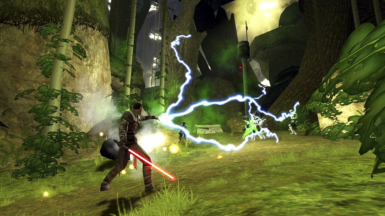 Force powers in The Force Unleashed