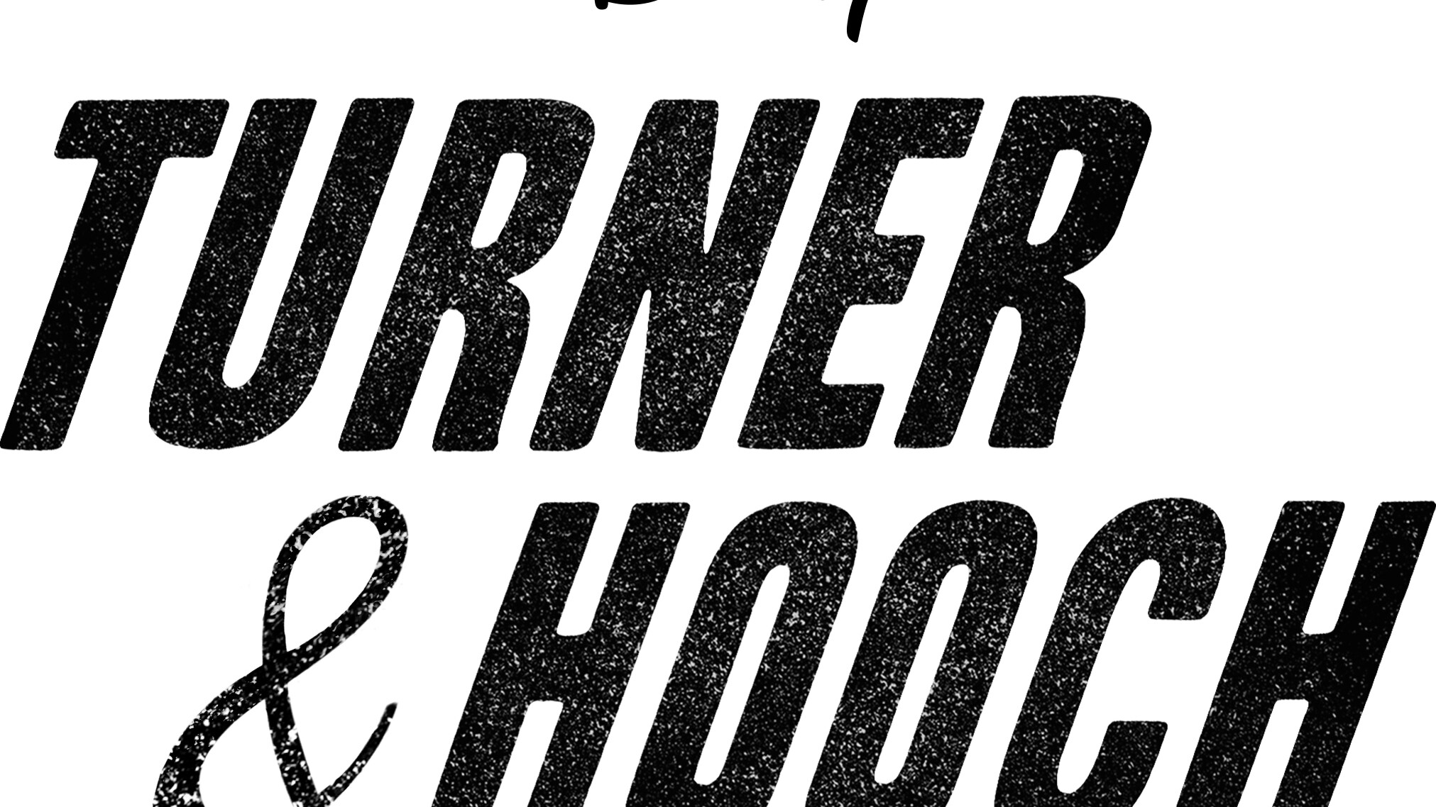 Turner & Hooch Logo - Black