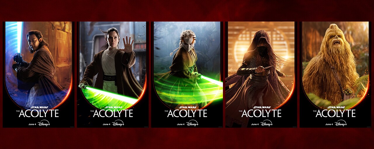 The Acolyte character posters lineup