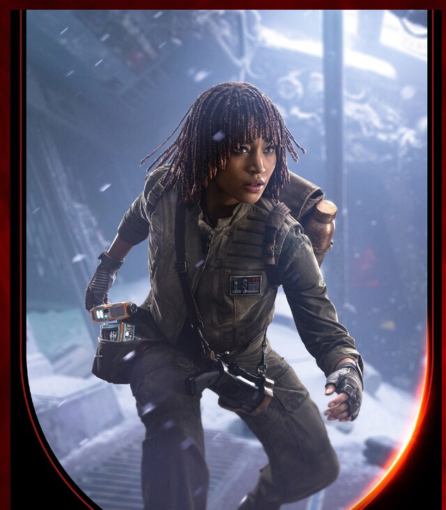 Osha Aniseya in an official character poster from The Acolyte