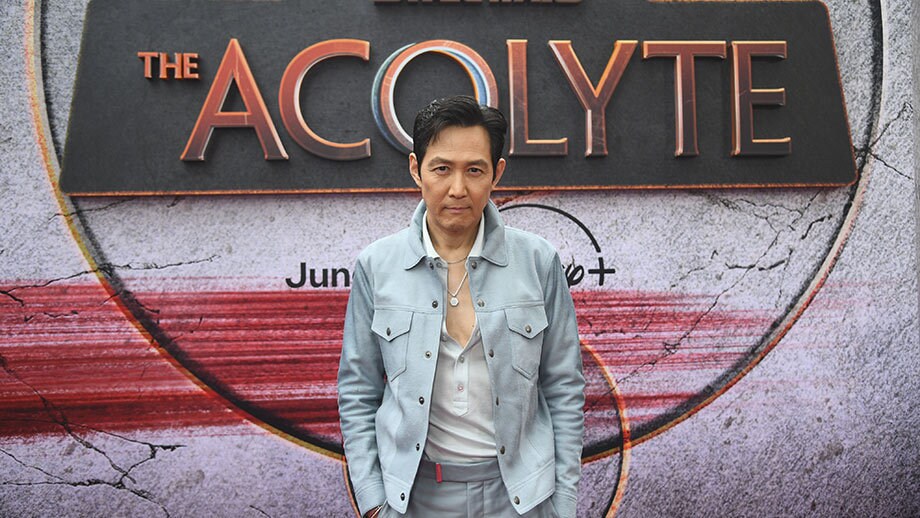 The Acolyte's Lee Jung-jae (Master Sol) (Photo by Alberto E. Rodriguez/Getty Images for Disney)