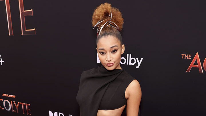 The Acolyte's Amandla Stenberg (Photo by Jesse Grant/Getty Images for Disney)