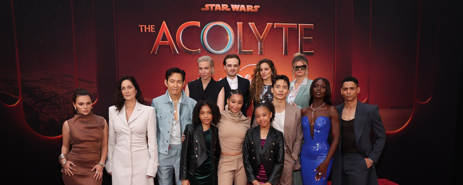 The cast and crew of The Acolyte