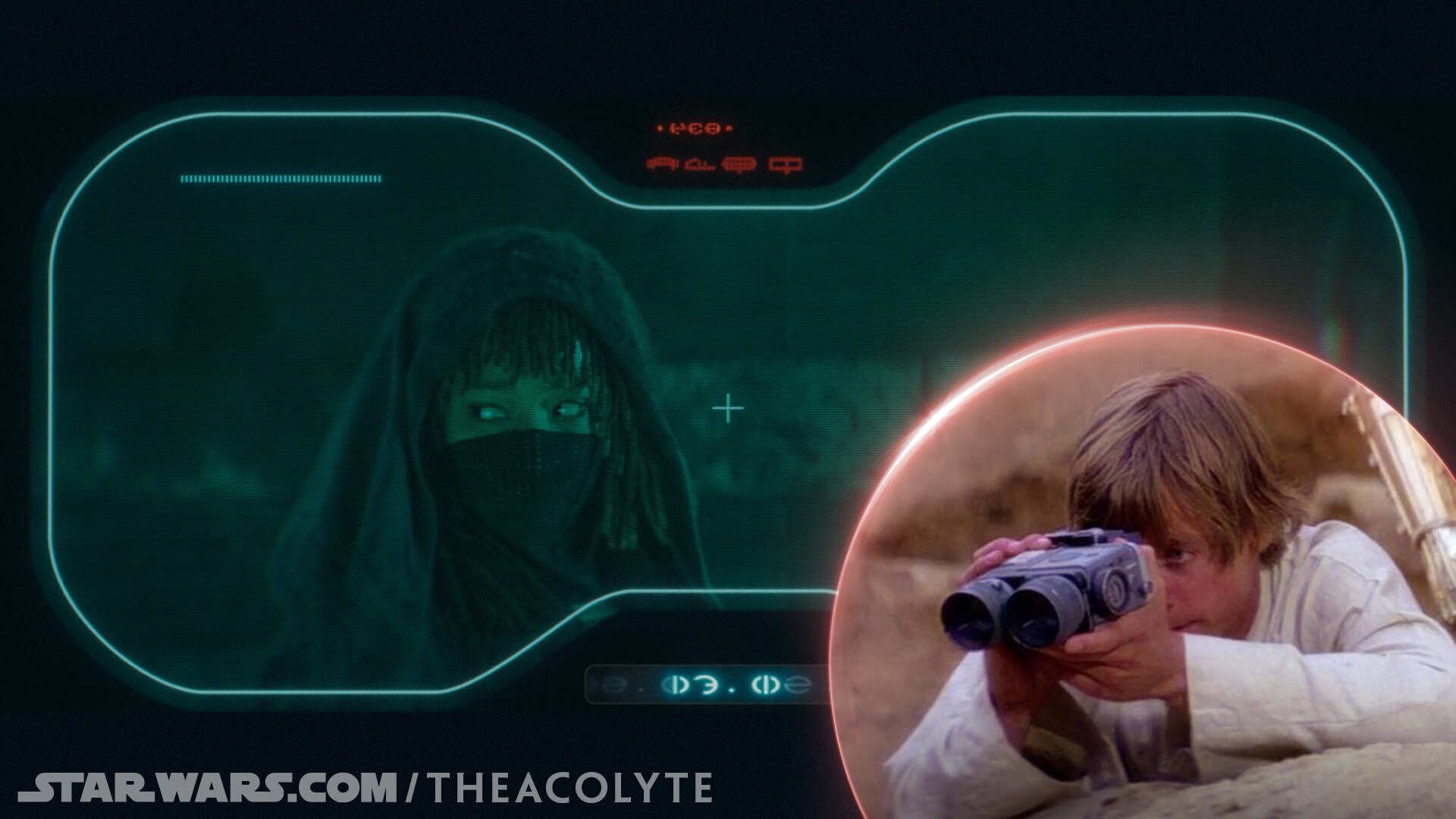 The viewscreen in Yord's binocs was created to resemble Luke Skywalker's macrobinoculars used in ...
