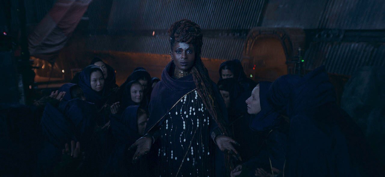 The leader of the coven and mother to the young twins, Mother Aniseya