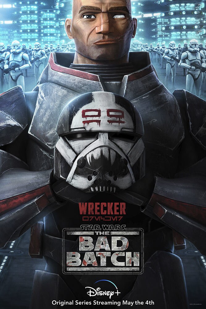 Star Wars: The Bad Batch poster - Wrecker