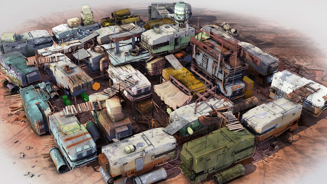 "Retrieval" Concept Art Gallery | The Bad Batch