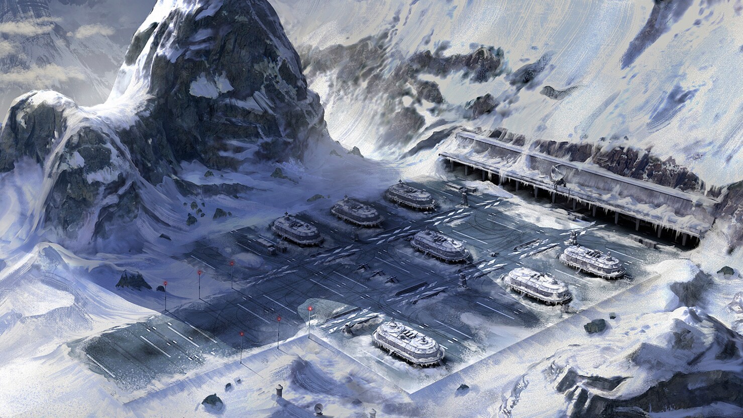 "The Outpost" Concept Art Gallery | The Bad Batch