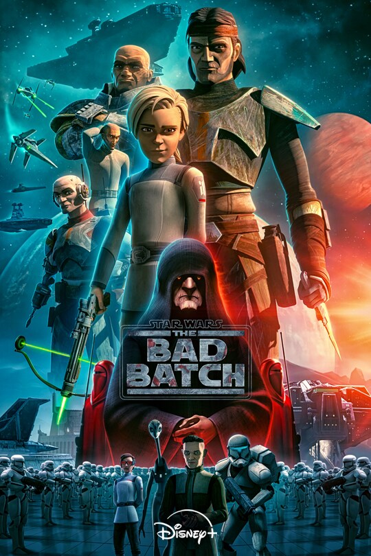 The Bad Batch Season 3 key art poster