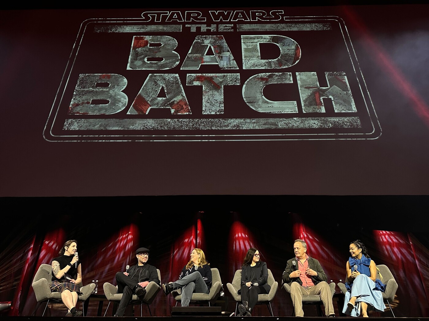 The Bad Batch panel stage