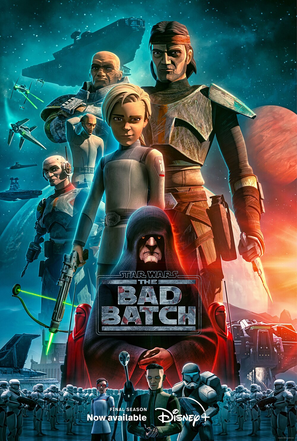 Teh Bad Batch Season 3 key art