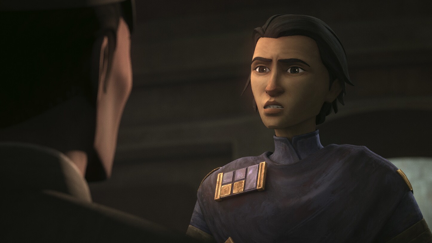 On Desix, Ames meets with her prisoner. She knows the diplomatic envoy is a ruse. "Dooku was righ...