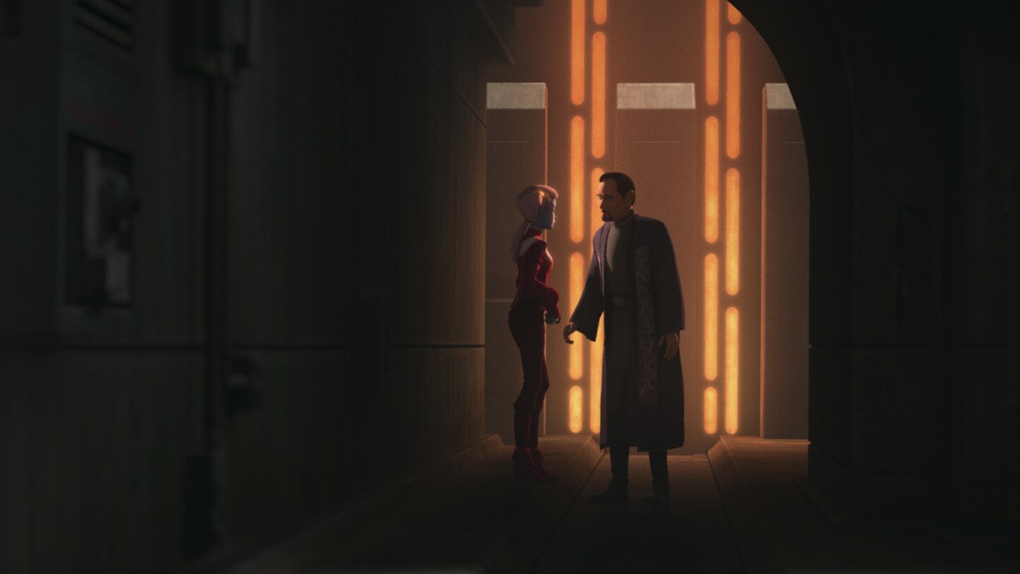 Senator Chuchi receives a secure communication. Soon, she goes to a Coruscant back alley and find...