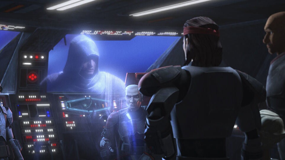 Rex contacts the Bad Batch. He's received a distress signal from a clone trooper and needs their ...
