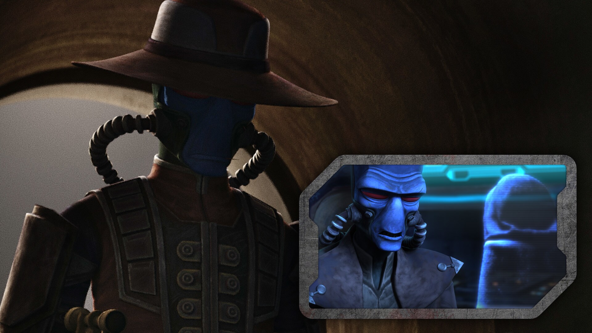 This isn’t the first time Cad Bane has done Palpatine’s dirty work. Cad can be seen kidnapping yo...