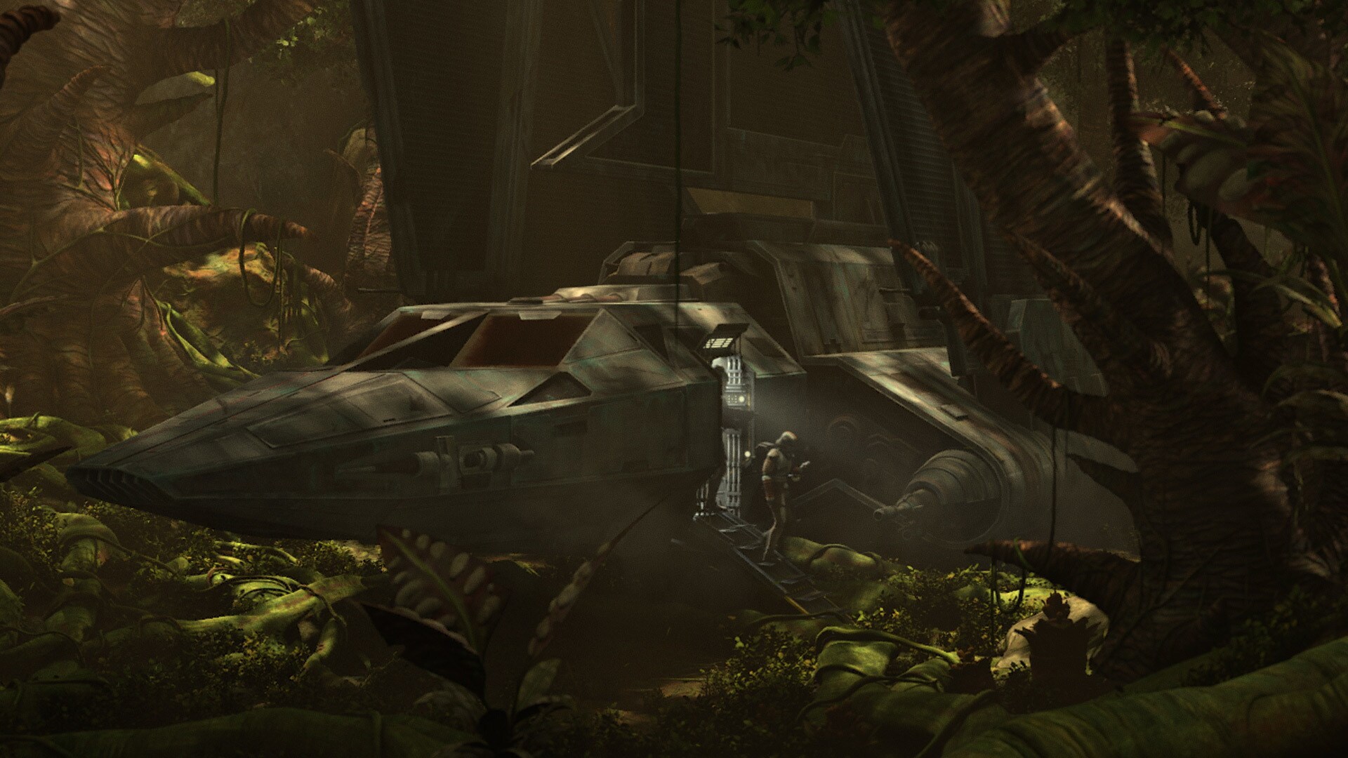 The world where Hunter and Wrecker travel is called Setron, a new location created for this episode.