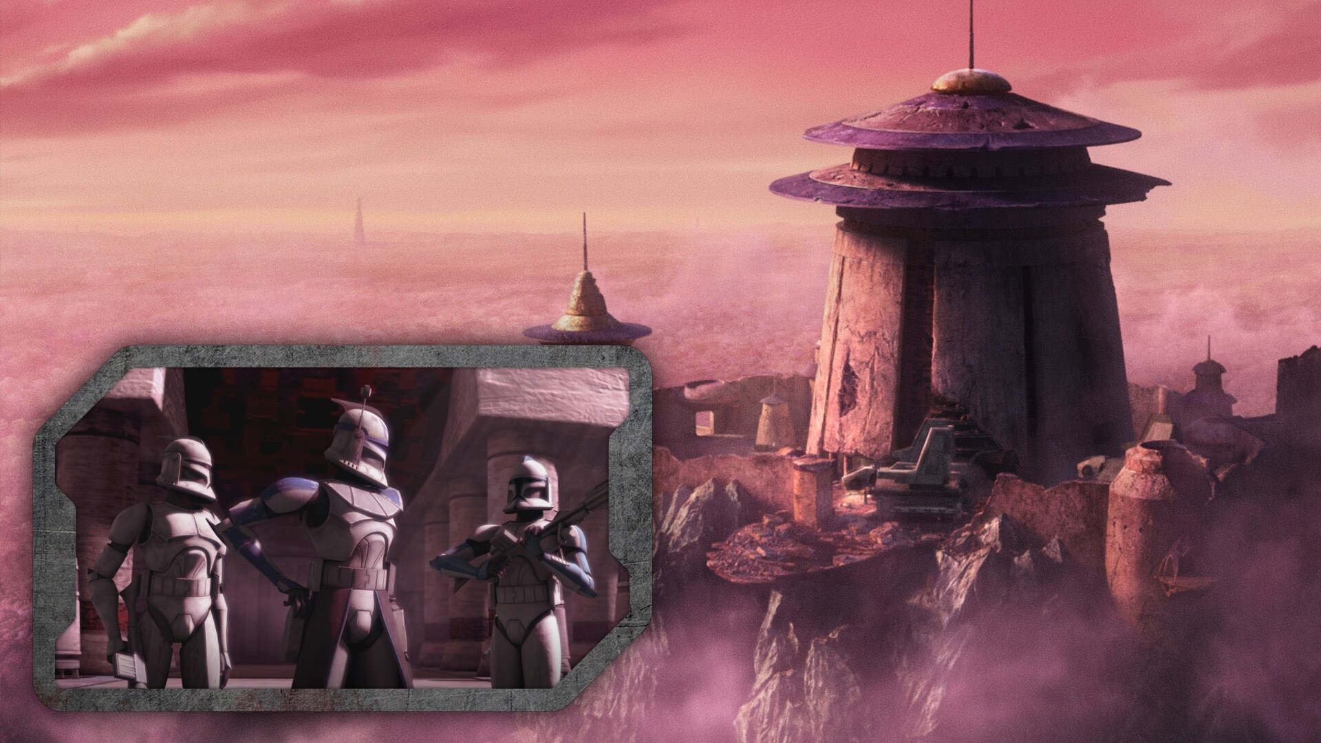The Teth Monastery location that first appeared in the Star Wars: The Clone Wars movie (2008) has...
