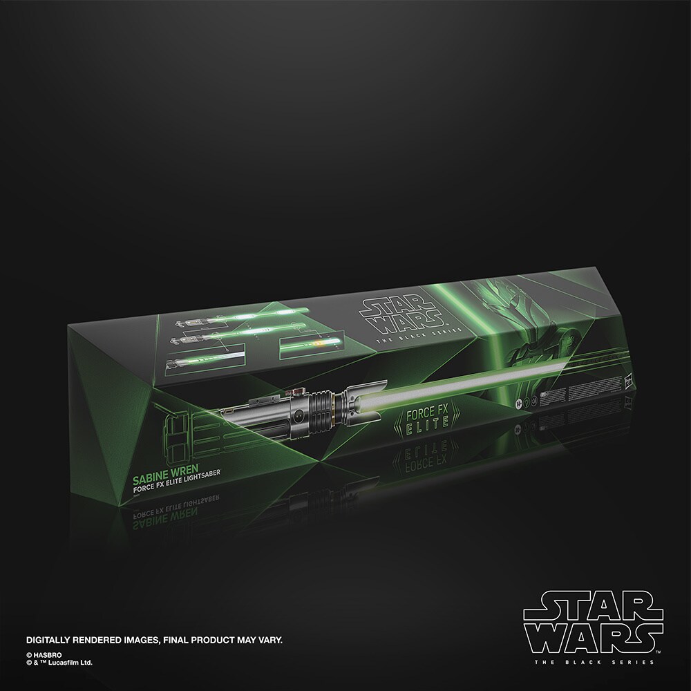 Sabine Wren Force Fx Elite Electronic Lightsaber box