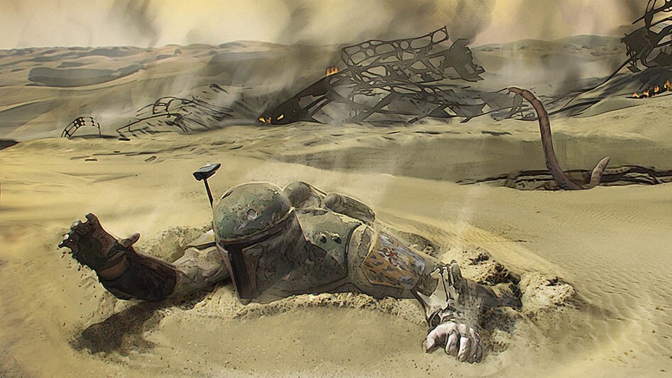 The Book Of Boba Fett Chapter 1 Concept Art Gallery 