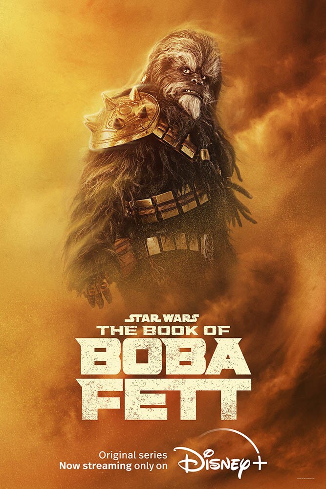 The Book of Boba Fett Krrsantan Character Poster