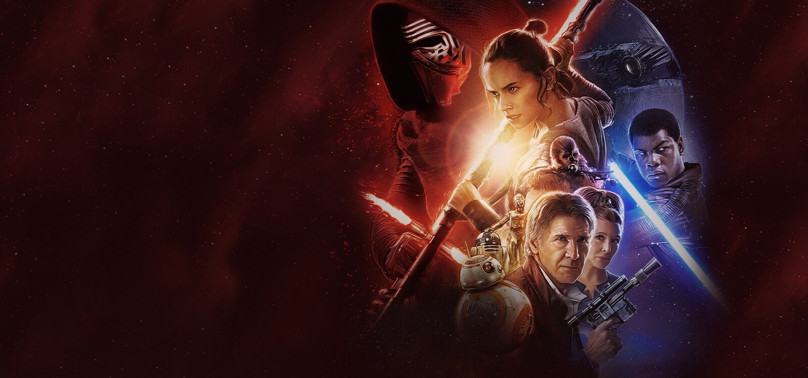 Star Wars: The Force Awakens key art poster