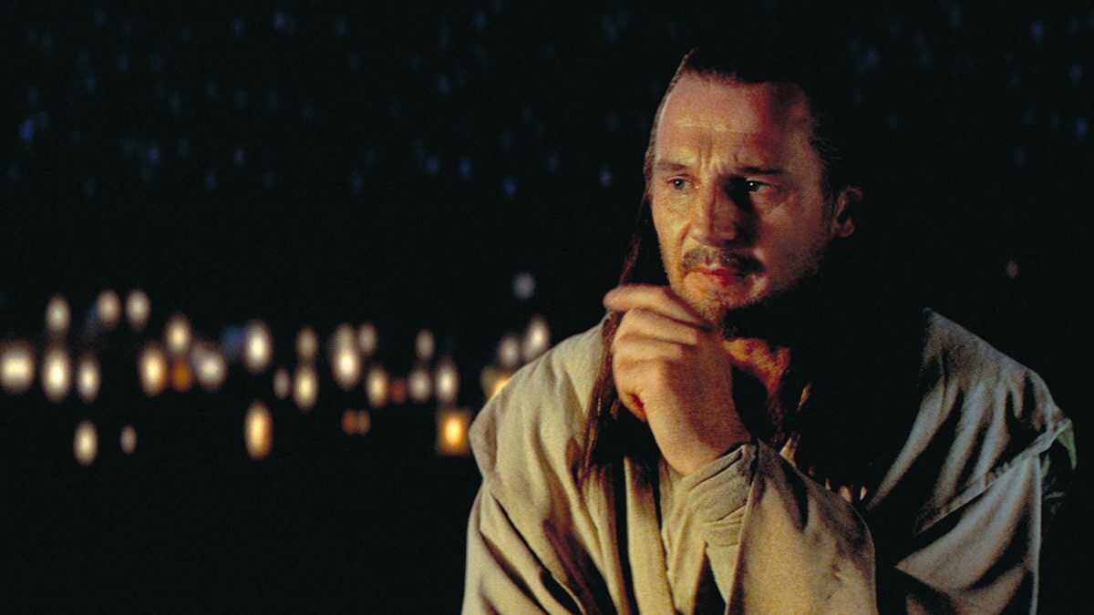 Qui-Gon measuring midi-chlorians