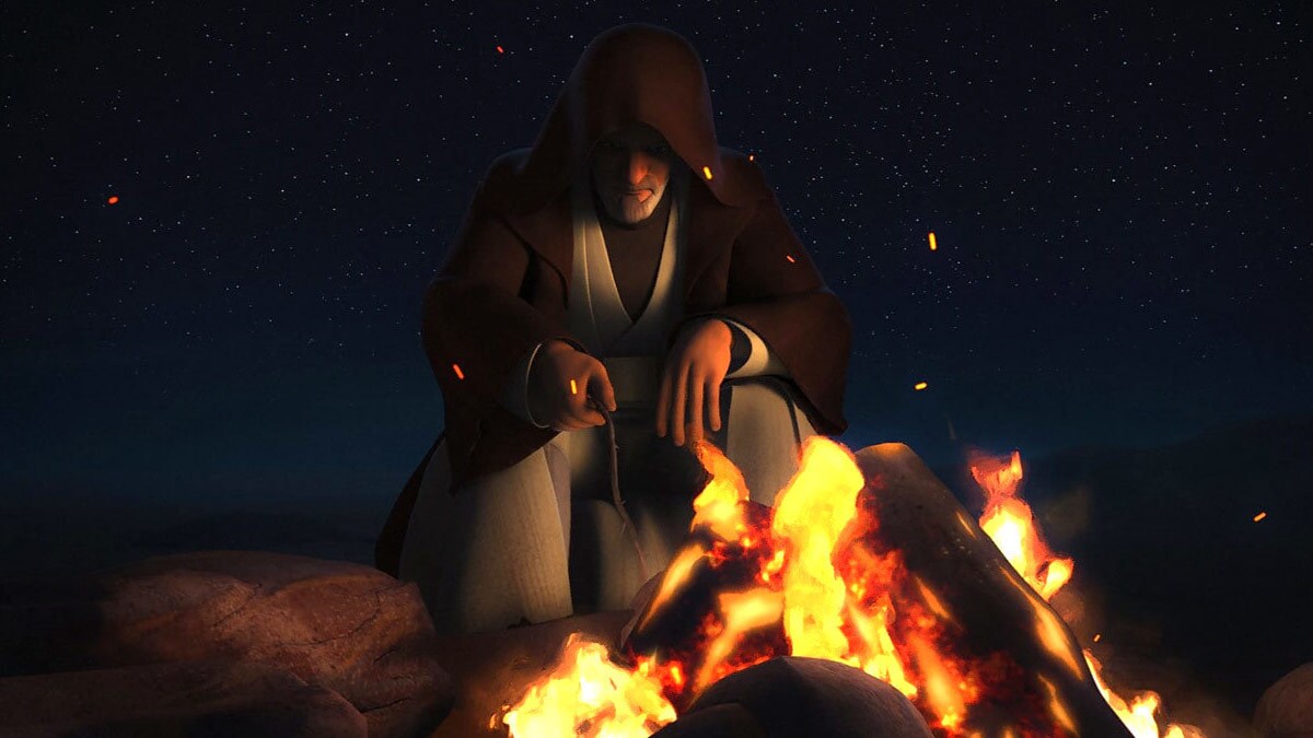 Obi-Wan Kenobi in exile on Tatooine