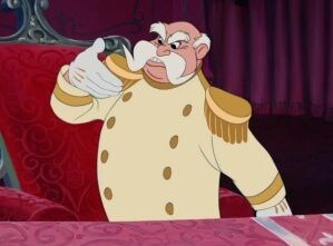 The King in the animated movie "Cinderella"