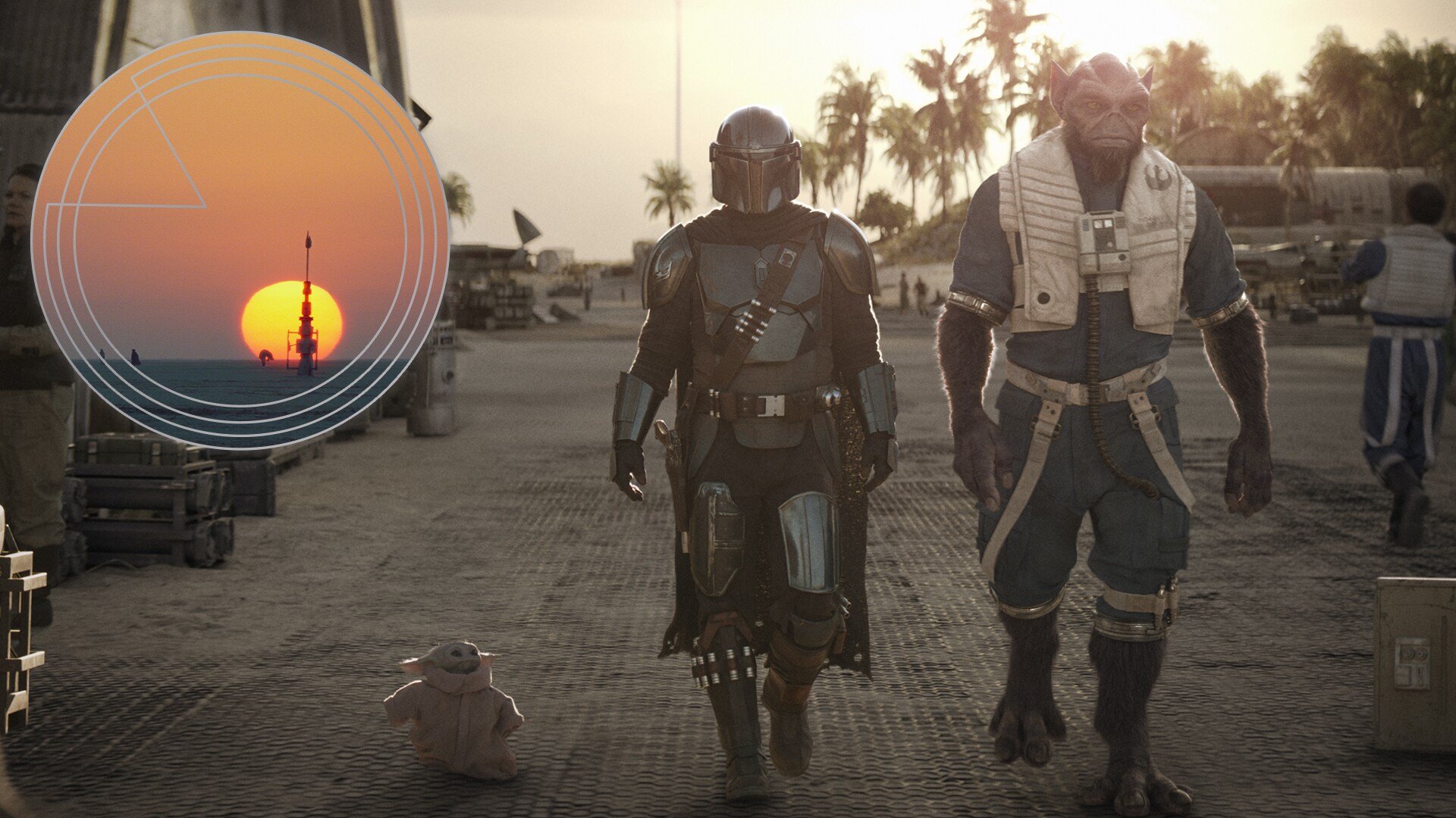 The Mandalorian and Grogu marks the first time credits have been shown at the start of a Star Wars film.