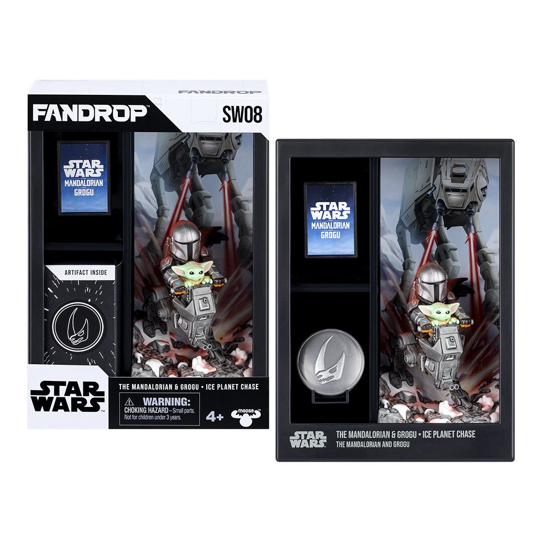 The Mandalorian and Grogu ice Planet Chase by Moose Toys