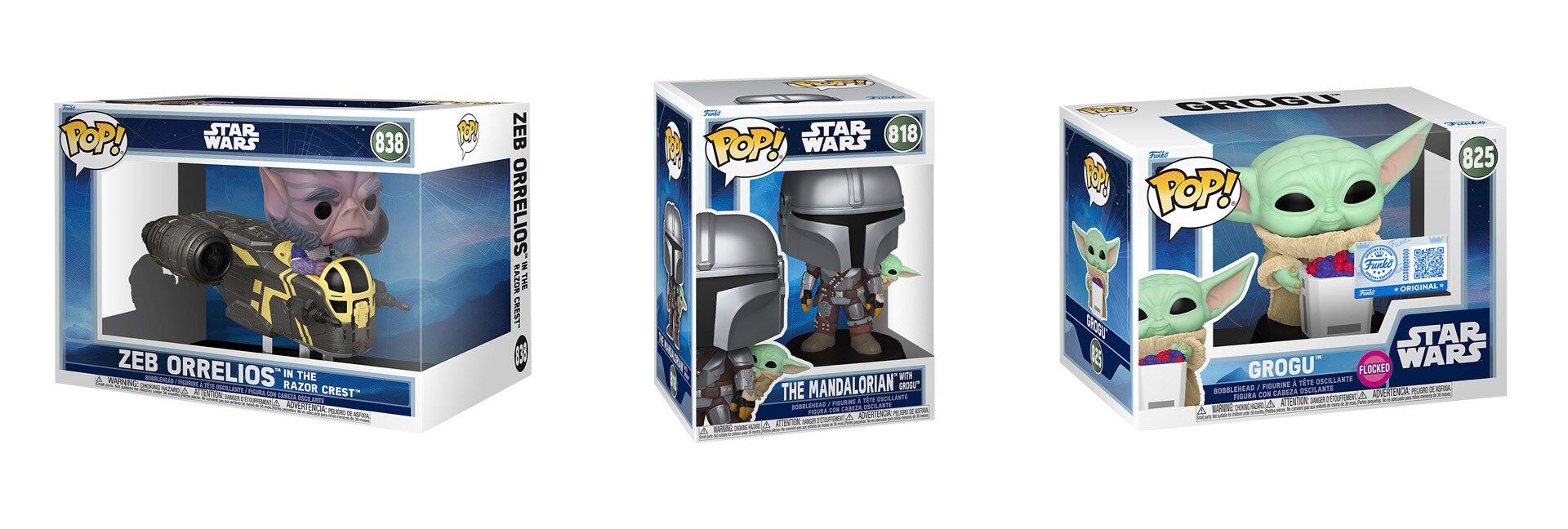 Star Wars: The Mandalorian and Grogu Pop! Collection by Funko